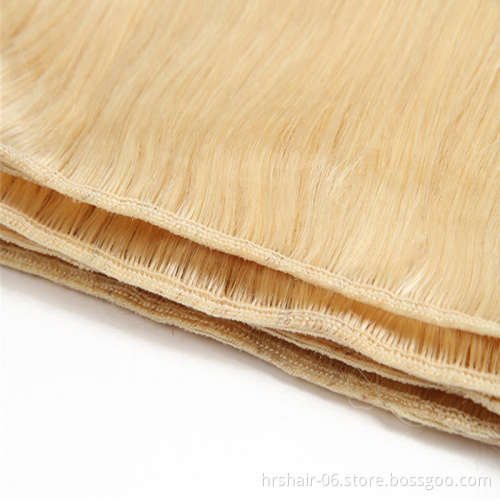 vendor stock factory price Peruvian virgin hair 613 straight 10A bundles